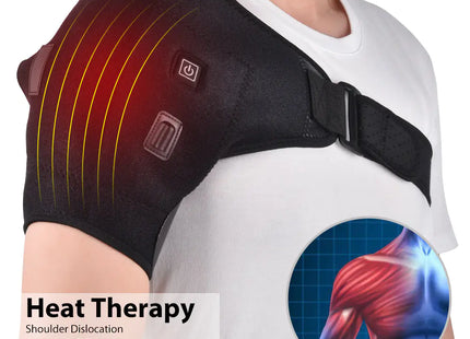 Adjustable Electric Heating Shoulder Support Strap