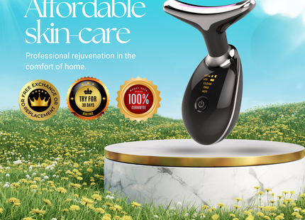 LiftGlow Pro Neck and Face Massager with Heat